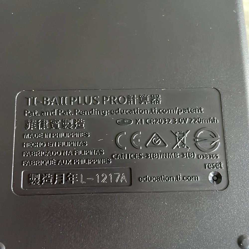 Texas Instruments BA II Plus Professional Calculator - Picture 3 of 5